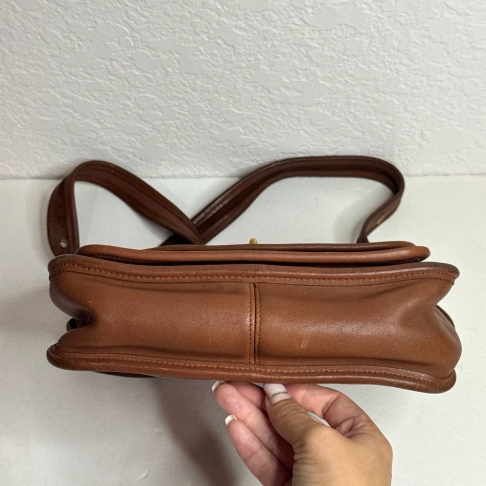 Vintage Coach Rambler’s Legacy Bag Brown - Picture 8 of 15